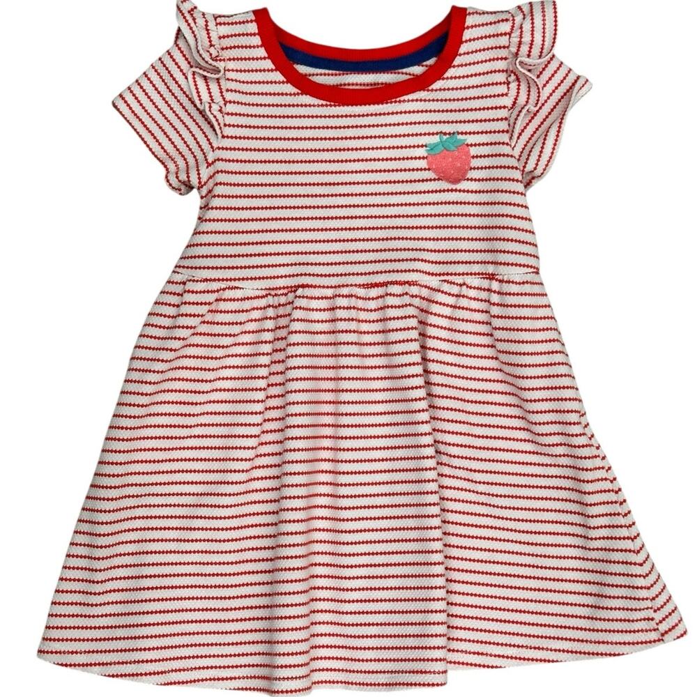 WONDER NATION Girls Strawberry Dress Size 3T